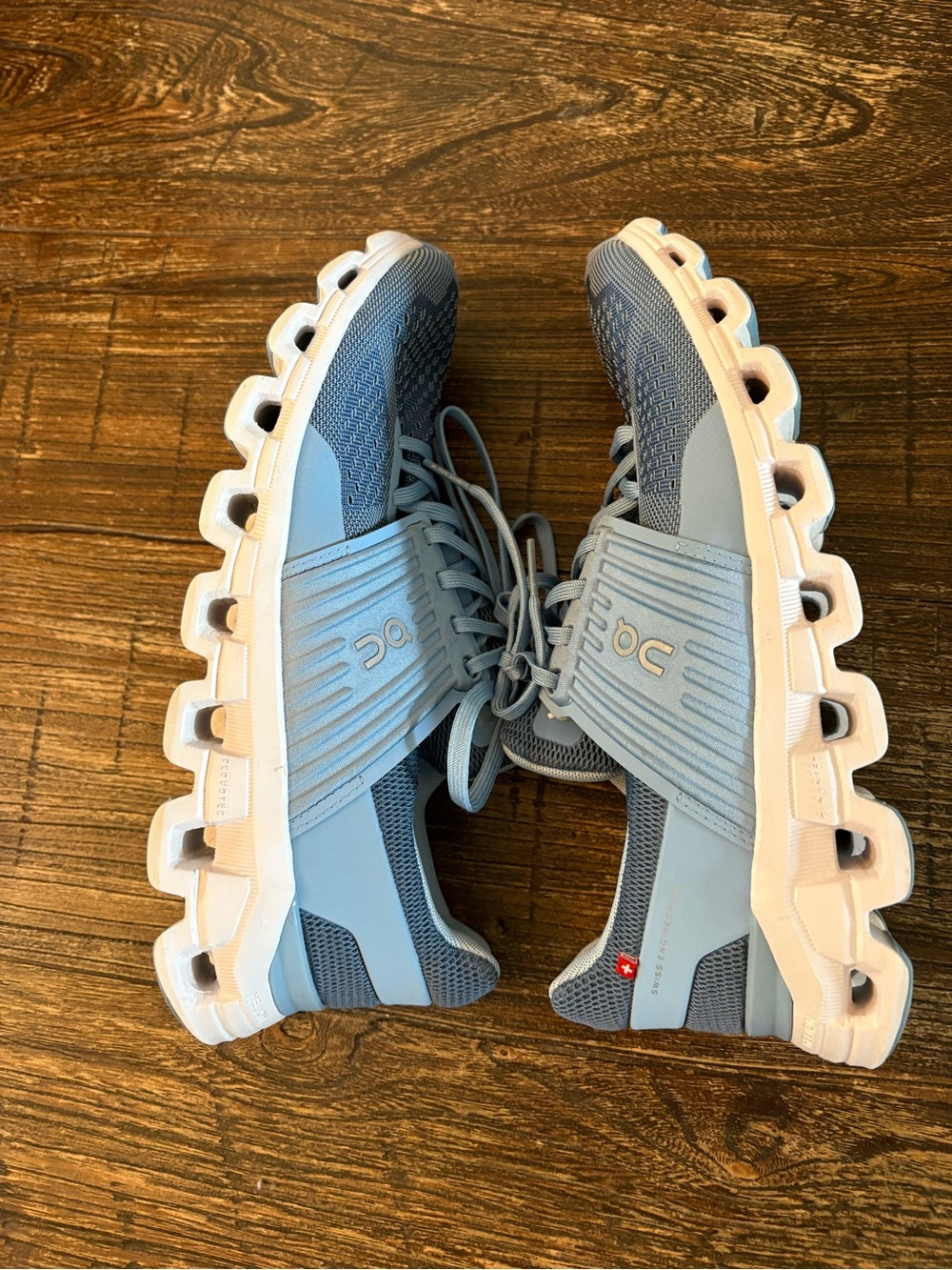 On Running Cloudswift Sneakers Women 9 Blue Lake Sky CloudTec Running - Picture 7 of 11